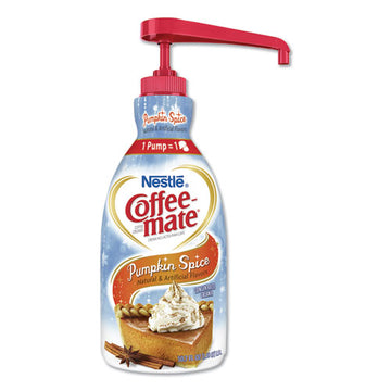 Coffee mate® Liquid Coffee Creamer, French Vanilla, 1500ml Pump Bottle freeshipping - TVN Wholesale
